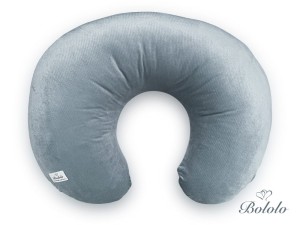 Rogal do karmienia Bololo Velvet Mint Grey