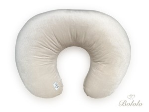 Rogal do karmienia Bololo Velvet Flat White