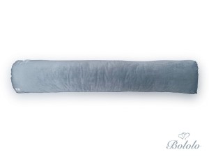 Poducha do spania dla kobiet w ciąży Typ I Bololo Velvet Mint Grey