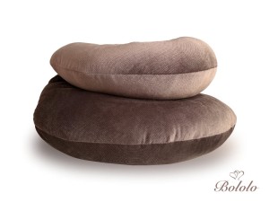 Poszewka na poduszkę dla kobiet w ciąży Typ C Bololo Velvet Chocolate