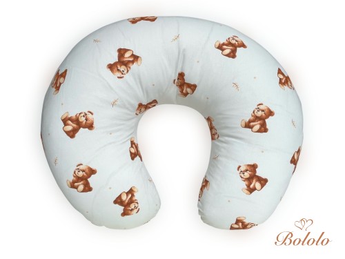 Rogal do karmienia Teddy Bear White.jpg