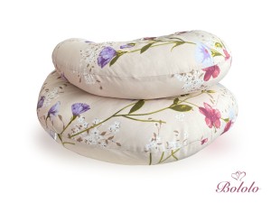 Poducha do spania dla kobiet w ciąży typ C Flower Haven