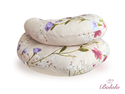 Poducha do spania dla kobiet w ciąży typ C Flower Haven.jpg