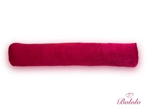 Poducha do spania dla kobiet w ciąży Typ I Bololo Velvet Burgundy