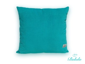 Poduszka dekoracyjna/Jasiek 40X40 Turquoise Velvet 